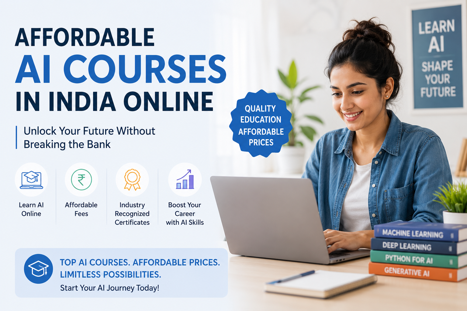 Affordable AI Courses in India Online | Learn AI Today