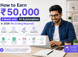 How to Earn 50,000+ a Month with AI Automation in 2026 (No Coding Required) How to Earn 50,000+ a Month with AI Automation in 2026 (No Coding Required)