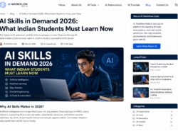 AI Skills in Demand 2026: What Indian Students Must Learn Now