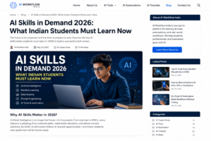 Top AI Skills in Demand for 2026 | Guide for Indian Students
