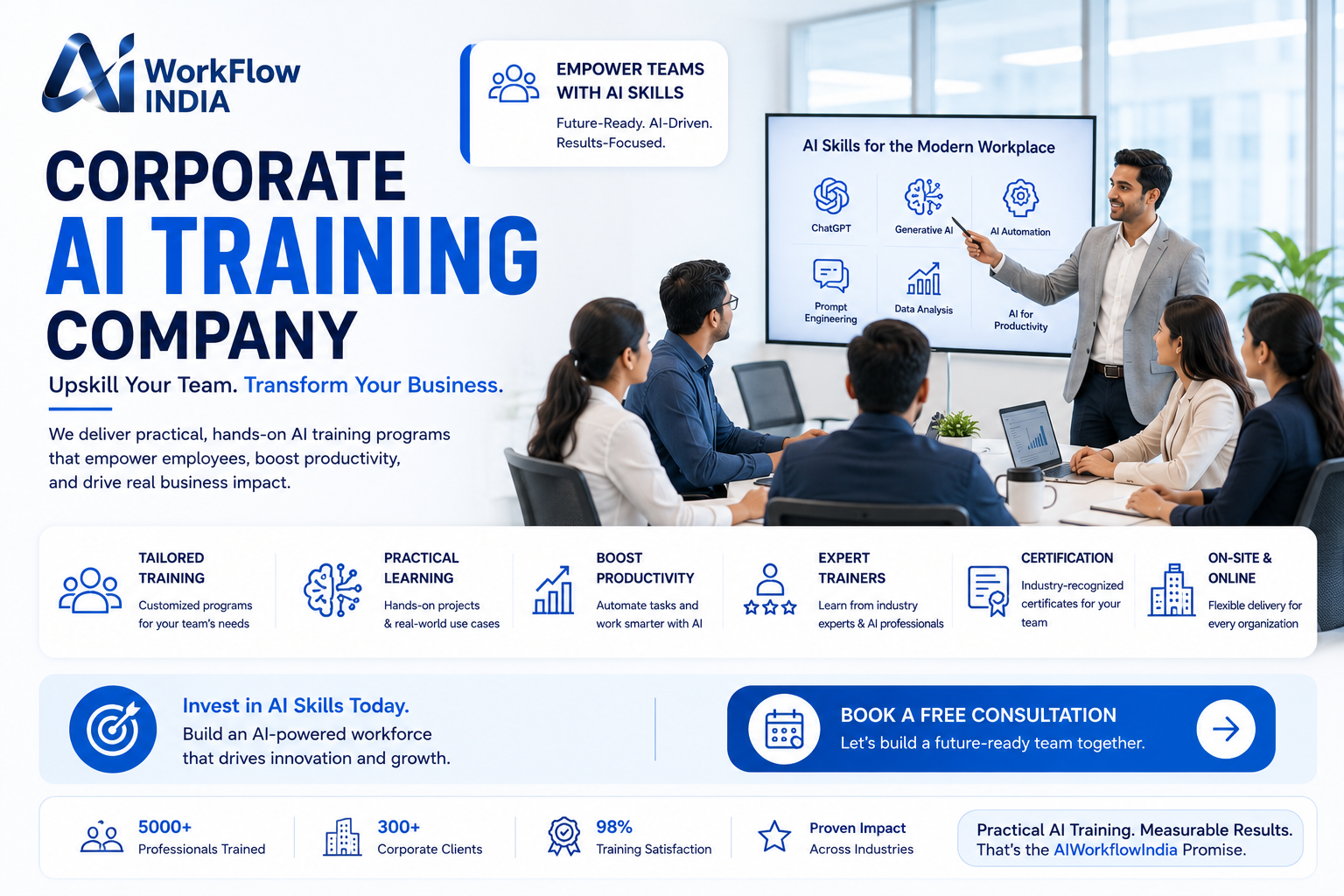 Corporate AI Training Company | AI Training for Businesses
