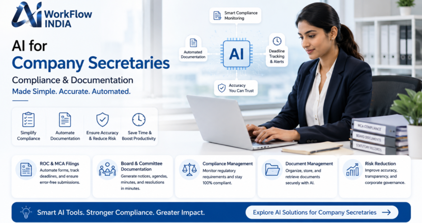 AI for Company Secretaries: Compliance & Documentation